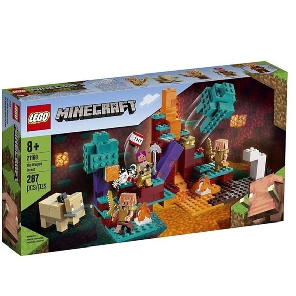 LEGO Minecraft The Warped Forest 21168 New 2021 (287 Pieces) Ages 8+ - Picture 1 of 7